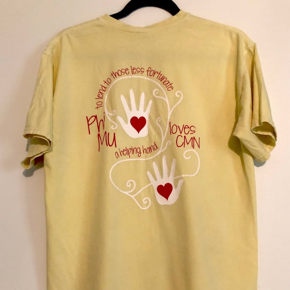 Phi Mu Children's Miracle Network T Shirt